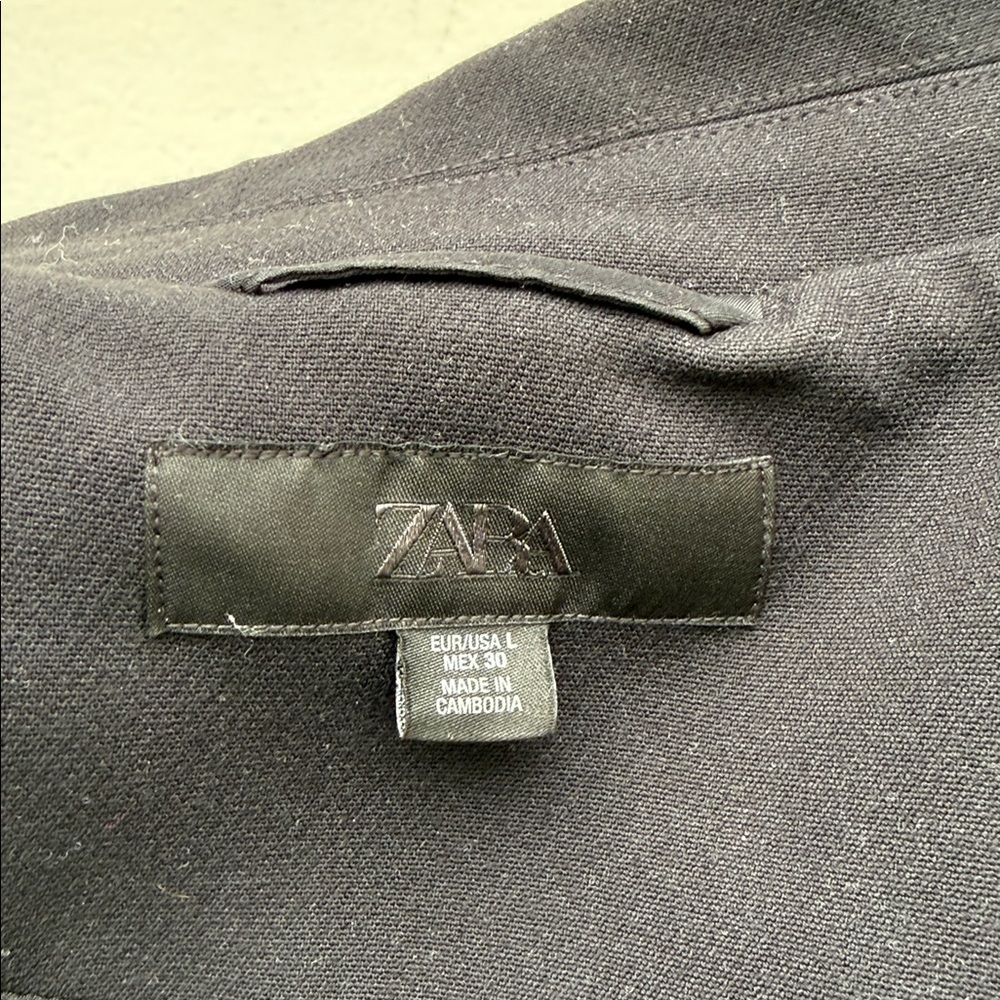 Zara Black Bomber Jacket for Women - Picture 5 of 6